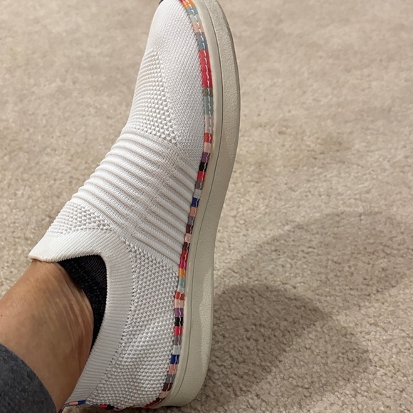 Life Stride White Knit Slip-On Shoe - Picture 7 of 10